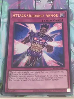 Yugioh 1x Attack Guidance Armor KC01-EN001 25th Anniversary Ultimate Kaiba NM - Image 1