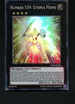 Number S39: Utopia Prime - CROS-EN094 - Super Rare - Yugioh - Image 1