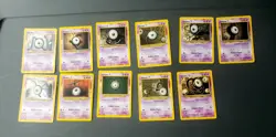 11 Cards Unown Neo Revelation, Destiny, Genesis - LOT Pokemon TCG - Image 1