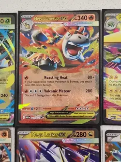 2025 Pokemon Tcg 10 Card Bundle Mega Evolution, Complete Set EX Freshly Packed - Image 3