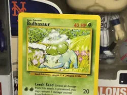 Pokemon TCG Base Set - Bulbasaur #44/102 - Common Non Holo Card - Image 2
