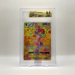 🥈BGS9.5 OP08-106 Nami SP One Piece Card Game JAP. - Image 1