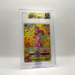 🥈BGS9.5 OP08-106 Nami SP One Piece Card Game JAP. - Image 2