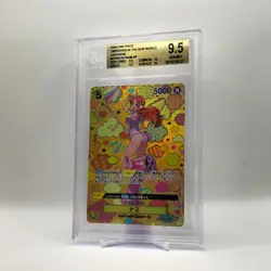 🥈BGS9.5 OP08-106 Nami SP One Piece Card Game JAP. - Image 3