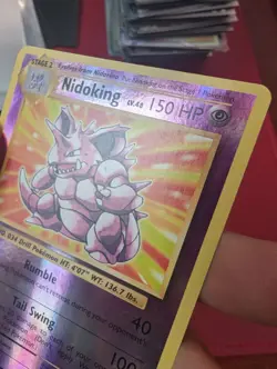 Nidoking 45/1108 Evolutions Reverse Holo Pokemon Card Excellent Condition - Image 3