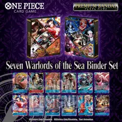 Sealed One Piece Card Game Seven Warlords of the Sea Binder Set English Edition - Image 2