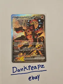 Volcanion EX (182/159 Journey Together) Special Illustration Pokemon Card- LP/NM - Image 1
