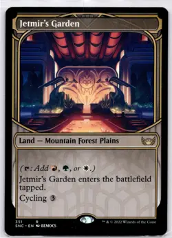 MTG Jetmir's Garden (Showcase) Normal NM Streets of New Capenna R Magic 351 - Image 1