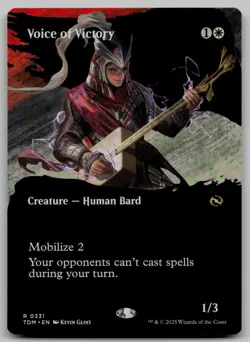 Voice of Victory (Borderless) R Tarkir: Dragonstorm 331 NM - Image 1