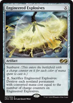 [1x] Engineered Explosives - Foil Near Mint, English Ultimate Masters MTG Magic - Image 1