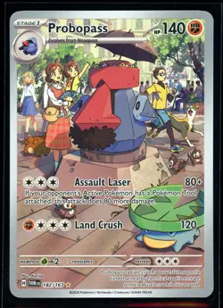 2024 Scarlet & Violet - Twilight Masquerade Probopass Illustration Rare Holo - Image 1