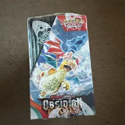 Pokemon TCG Scarlet Violet Obsidian Flames Booster Box - New Sealed - Torn Seal - Image 2