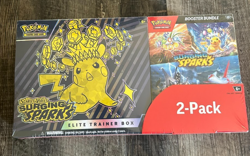 Pokemon Surging Sparks Elite Trainer Box and Booster Bundle Costco, 2-Pack - Image 1