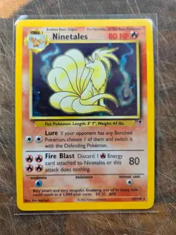 Ninetales Holo 2002 Pokemon Karte 17/110 Legendary Collection - Image 1