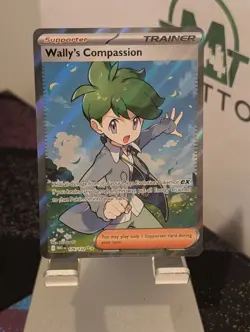 Wally’s Compassion 176/132 - Ultra Rare Full Art - Pokemon Mega Evolution - NM/M - Image 1