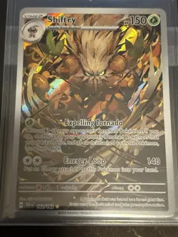Shiftry 163/162 Illustration Rare Pokemon SV05: Temporal Forces - Image 2