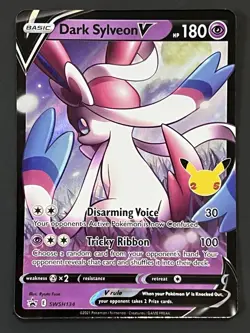 Dark Sylveon V SWSH134 | Black Star Promo | Sword & Shield | Pokemon TCG NM - Image 1