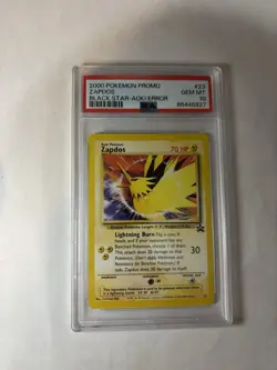 Moltres Zapdos Articuno NM Pokemon Black Star Promo Legendary Birds Vintage Set - Image 2