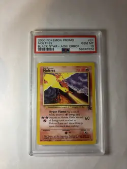 Moltres Zapdos Articuno NM Pokemon Black Star Promo Legendary Birds Vintage Set - Image 3