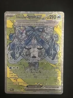 Wellspring Mask Ogerpon EX SAR #152/131 Pokemon Prismatic Evolutions Near Mint - Image 1