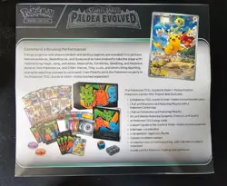 Scarlet & Violet Paldea Evolved Pokemon Center Elite Trainer Box ETB SEALED - Image 2
