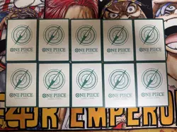 One Piece Card Don Card Gol D. Roger Gold Japanese 10 Card Set OP13 Trading Card - Image 2