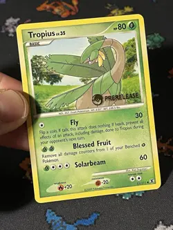 Pokemon Cards Tropius 52/111 Promo Prerelease Rising Rivals - (NM) ErrorUU - Image 2