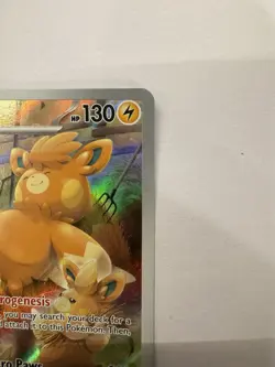 Pokemon Pawmot TCG Scarlet & Violet Base Set Illustration Rare Card 209/198 NM - Image 4
