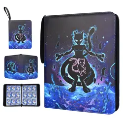 9-Pocket Card Binder Holder Fits 900 Cards, Card Book Collector Album Folder - Image 1