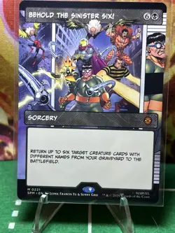 Behold the Sinister Six! (Borderless) Marvel's Spider-Man Regular - Image 1