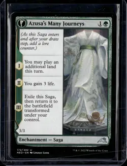 Azusa's Many Journeys - 172 - NEO - NM - MTG Magic the Gathering - Image 1