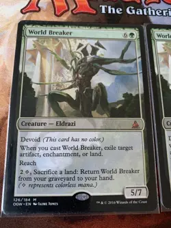 MTG OATH OF THE GATEWATCH * World Breaker X2 - Image 2