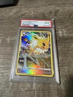 PSA 8 2022 Pokemon Sword and Shield Brilliant Stars TG04 Full Art/Jolteon - Image 2