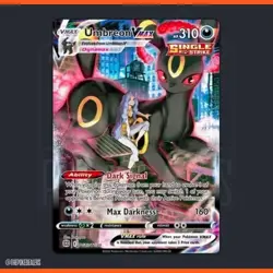 Pokemon TCG Umbreon VMax S & S: Brilliant Stars TG23/TG30 Holo Secret Rare - Image 1