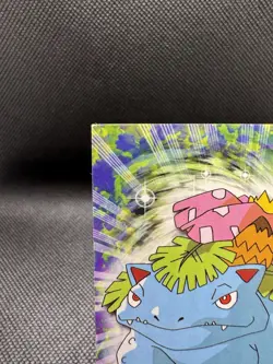1999 Topps Pokemon TV Edition Series 1 - Venusaur #03 - Black Topps Logo - Image 2