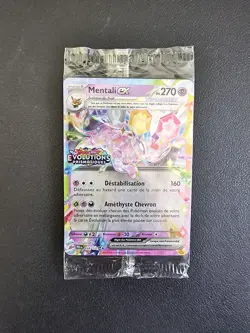 Carte Pokemon Mentali EX 034/131 STAMP Evolution prismatique EV8.5 FR Neuf - Image 1