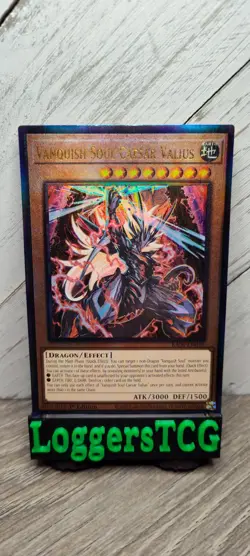 Yu-Gi-Oh! Vanquish Soul Caesar Valius / RA04 EN046 Ultimate Rare 1st Edition NM - Image 1