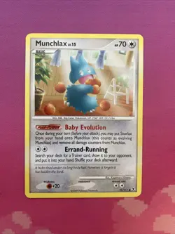 Pokemon Card Munchlax Rising Rivals Common 70/111 Near Mint - Image 1