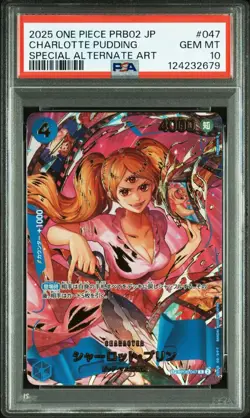 Charlotte Pudding PSA10 SP PRB02 Premium Booster 2 One Piece Card - Image 1