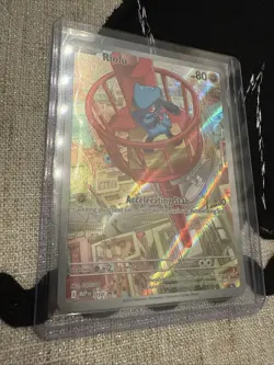 Mega Evolutions Riolu 010 Black Star Promo Pokemon Card Near Mint - Image 2