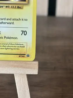 Pikachu XY202 | 2016 | Holo Card | League Promo Stamp | NM Condition - Image 2