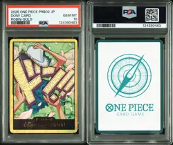 Nico Robin PSA10 Gold DON Card PRB02 One Piece 2025 Rare Collectible - Image 1