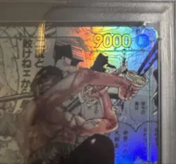 Roronoa Zoro PSA10 Comic Parallel One Piece Card Rare Collector Item - Image 3