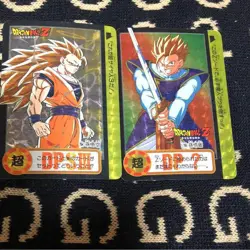 Dragon Ball Z Carddass Commemorative Card 90s Rare Excellent - Image 3