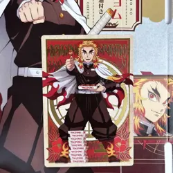 Demon Slayer Rengoku Kyojuro Collaboration Card Limited ufotable - Image 1