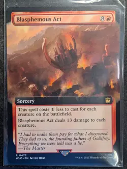 Blasphemous Act - Extended - UB: Doctor Who (MTG) - Image 1