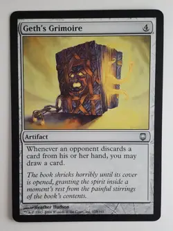 Lightly Played - MTG Geth's Grimoire - Darksteel - Image 1
