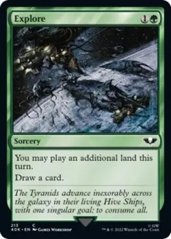Explore - Light Play MTG Universes Beyond: Warhammer 40K - Image 1