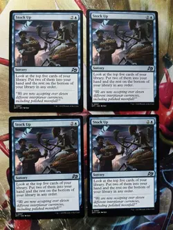 Choose Your Card Stock Up MTG Trading Card English - Image 1