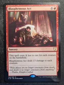Blasphemous Act - Commander 2018 (MTG) - Image 1